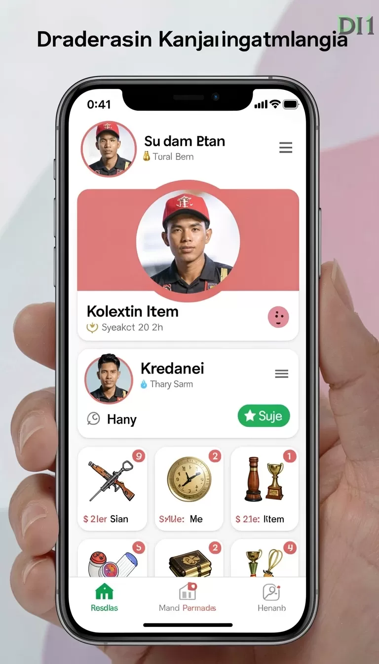 Cuplikan layar NAGAHOKI88 — menu navigasi
