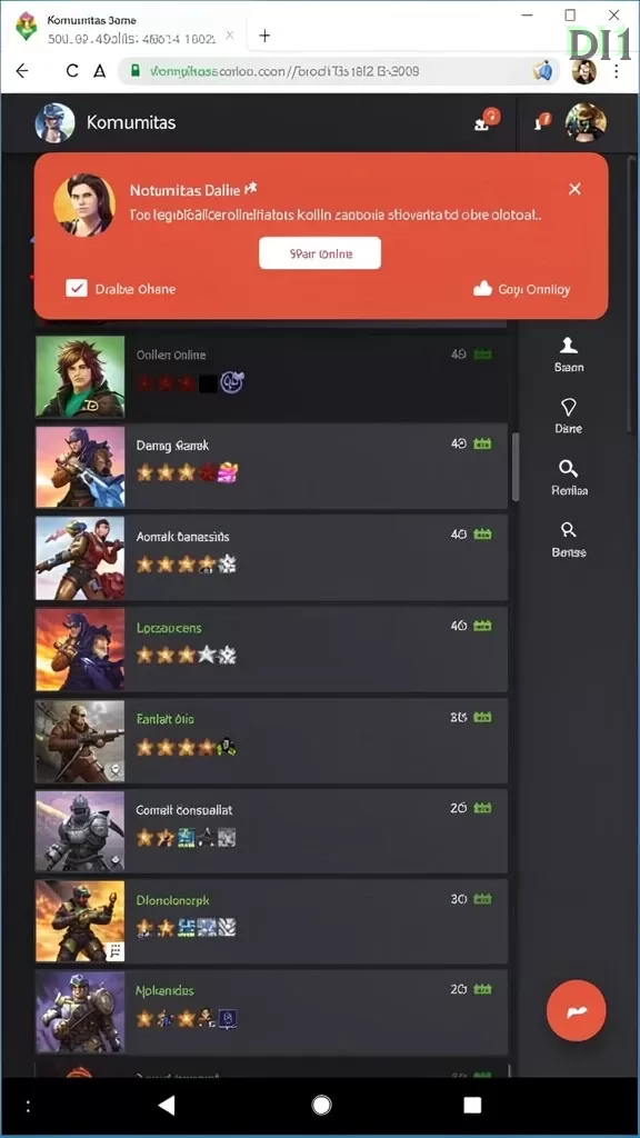 Cuplikan layar GEBYAR4D — halaman utama